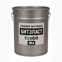 Праймер битумный ЕКОБИТ ведро 20, 0 л ДСТУ Б В.2.7-108-2001 (ГОСТ 30693-2000)