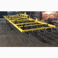 Борона пружинна навісна