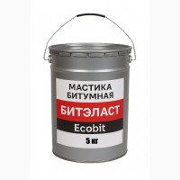 Мастика битумная ведро 5, 0 кг БИТЭЛАСТ - БИТУМНЫЙ Ecobit ДСТУ Б В.2.7-108-2001