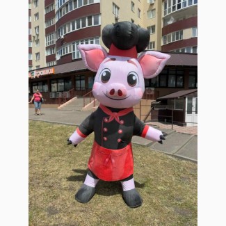 Аниматорский костюм надувной - ходячий щит бренда 240 см 4 часа работы