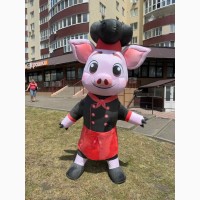 Аниматорский костюм надувной - ходячий щит бренда 240 см 4 часа работы