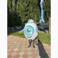 Аниматорский костюм надувной - ходячий щит бренда 240 см 4 часа работы