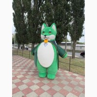 Аниматорский костюм надувной - ходячий щит бренда 240 см 4 часа работы