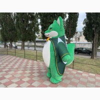 Аниматорский костюм надувной - ходячий щит бренда 240 см 4 часа работы