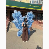 Крылья надувные на человека 3х3 м 2 кг 4 часа работы на одном заряде