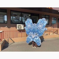 Крылья надувные на человека 3х3 м 2 кг 4 часа работы на одном заряде