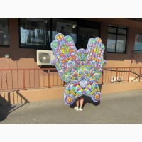 Крылья надувные на человека 3х3 м 2 кг 4 часа работы на одном заряде