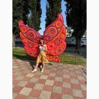 Крылья надувные на человека 3х3 м 2 кг 4 часа работы на одном заряде