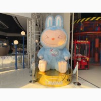 Лабубу надувной 5 м для создания образа компании увеличения продаж