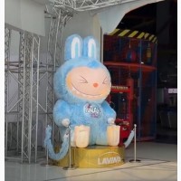 Лабубу надувной 5 м для создания образа компании увеличения продаж