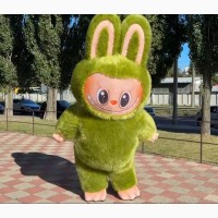 Надувной костюм Лабубу 240 см с вентилятором 4 часа работы на одном заряде