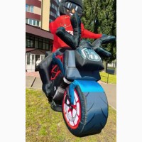 Наружная реклама человек надувной 3D копии товаров, персонажей, животных 3.4 м