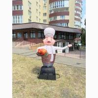 Наружная реклама человек надувной 3D копии товаров, персонажей, животных 3.4 м