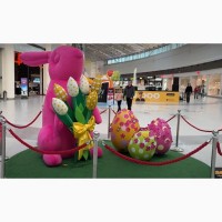 Наружная реклама человек надувной 3D копии товаров, персонажей, животных 3.4 м