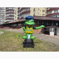 Наружная реклама человек надувной 3D копии товаров, персонажей, животных 3.4 м