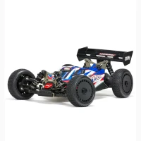 Arrma 1/8 TYPHON 6S TLR Tuned 4X4 RTR Brushless Buggy, Red/Blue