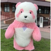 Костюм аниматору Мишка 250 см, свобода движений, обзор, 4 часа работы