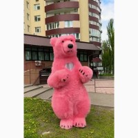 Костюм аниматору Мишка 250 см, свобода движений, обзор, 4 часа работы