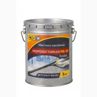 Мастика масляная морозостойкая МБ - 50 ЭКОБИТ ведро 5, 0 кг ДСТУ Б В.2.7-108-2001