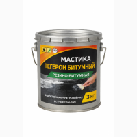 ТЕГЕРОН Битумный ЭКОБИТ ведро 3, 0 кг мастика резино-битумная ДСТУ Б В.2.7-106-2001