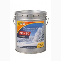 Мастика масляная морозостойкая МБ - 50 ЭКОБИТ ведро 20, 0 кг ДСТУ Б В.2.7-108-2001