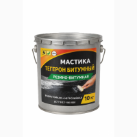 ТЕГЕРОН Битумный ЭКОБИТ ведро 10, 0 кг мастика резино-битумная ДСТУ Б В.2.7-106-2001