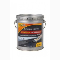 Битумная мастика ведро 5, 0 кг СтройИзол Кровельный Ecobit ДСТУ Б В.2.7-108-2001