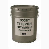 ТЕГЕРОН Битумный ЭКОБИТ ведро 20, 0 кг мастика резино-битумная ДСТУ Б В.2.7-106-2001