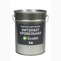 Мастика битумная ведро 5, 0 кг БИТЭЛАСТ - КРОВЕЛЬНЫЙ Ecobit ДСТУ Б В.2.7-108-2001
