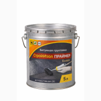 Битумная грунтовка ведро 5, 0 л СтройИзол Праймер ЭКОБИТ ДСТУ Б В.2.7-108-2001