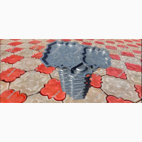 Форми для пішохідної тротуарної плитки Гжель 25мм