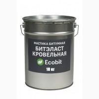 Мастика битумная ведро 10, 0 кг БИТЭЛАСТ - КРОВЕЛЬНЫЙ Ecobit ДСТУ Б В.2.7-108-2001