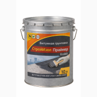 Битумная грунтовка ведро 10, 0 л СтройИзол Праймер ЭКОБИТ ДСТУ Б В.2.7-108-2001