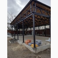 Створюємо надійні огорожі та навіси для вашого будинку та бізнесу