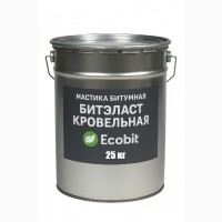 Мастика битумная ведро 25, 0 кг БИТЭЛАСТ - КРОВЕЛЬНЫЙ Ecobit ДСТУ Б В.2.7-108-2001