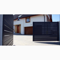 Вуличні ворота від виробника Будмат Івано-Франківськ - запорука якості