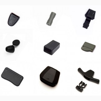 Різноманітні наконечники для стрічок та шнурів упаковками