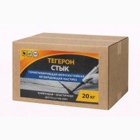 Тегерон Стык Экобит ящик 20 кг герметизирующая морозостойкая нетвердеющая мастика