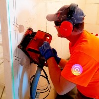 Штробы без пыли Харьков. Штробление под электрику