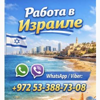 Работа в Израиле с гарантией легального трудоустройства и высоким доходом