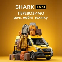 Вантажне таксі Shark Taxi - вантаж прибуде швидко, цілим і вчасно