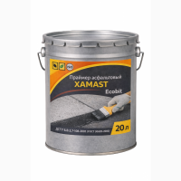 Праймер асфальтовый ХАМАСТ ЭКОБИТ ведро 20, 0 л ДСТУ Б.В.2.7-108-2001 (ГОСТ 30693-2000)