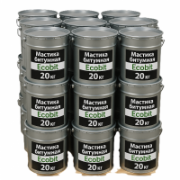 Мастика МБС-Х-65 Ecobit будівельна ДСТУ Б В.2.7-108-2001 (ГОСТ 30693-2000) 20 кг