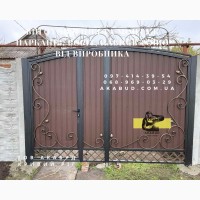 Металоконструкції та ЗБВ від Акабуд ворота, навіси, паркани