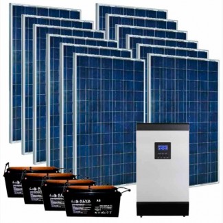 Високоякісна незалежна сонячна станція на 3 кВт із доставкою