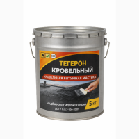 Тегерон Кровельный Ecobit ведро 5, 0 кг - кровельная битумная мастика