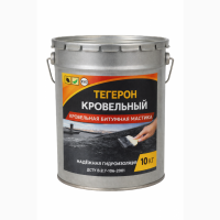 Тегерон Кровельный Ecobit ведро 10, 0 кг - кровельная битумная мастика