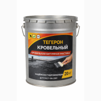 Тегерон Кровельный Ecobit ведро 20, 0 кг - кровельная битумная мастика