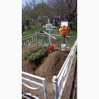 Уборка и покраска могил в Одессе