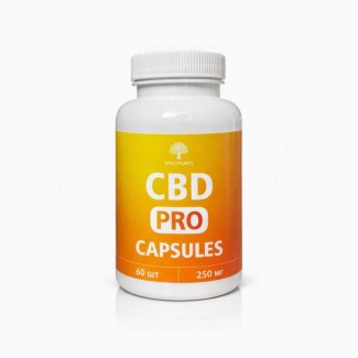 CBD капсулы 250 мг Premium 60 шт - натуральная поддержка нервной системы, снижение стресса
